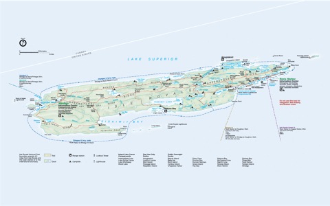 Isle Royale Map